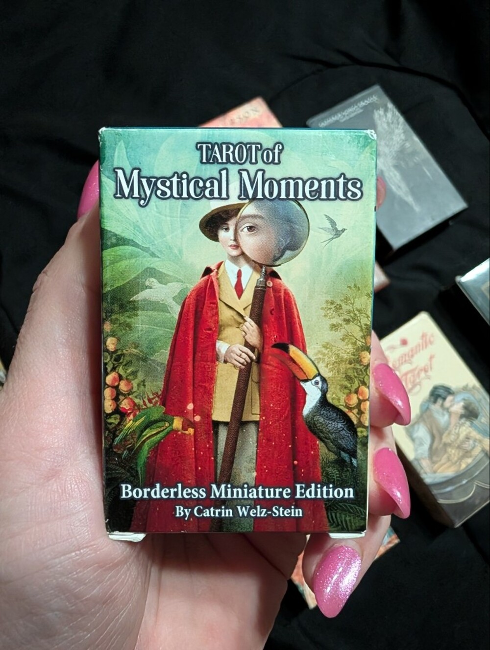 Tarot of Mystical Moments Miniature Deck — Red
